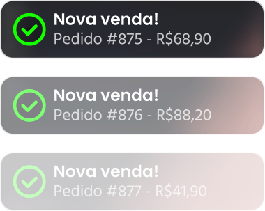 Nova venda!